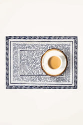 SS22 Ink Blue Block Printed Place Mat